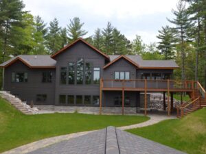 Beautiful home with freshly built patio and staircases